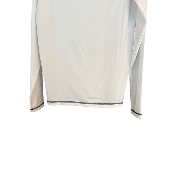 Cabana Life White Long Sleeve Swim Sun Shirt S Beachy Boating Sailing Unisex - Picture 9 of 11